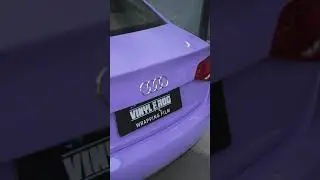 Easy Color Change Super Glossy Vinyl Wrap By @VinylFrog(Real Color In Lavender Purple)