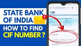 How to Find Your SBI CIF Number by SMS? Check State Bank of India CIF Number Without Visiting Bank