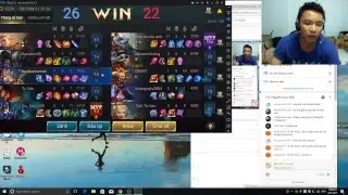 Bacba Channel Lần đầu live Stream tr&ecirc;n Youtube bằng PC Chơi Li&ecirc;n Qu&acirc;n bằng giả lập