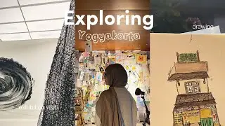 Exploring Yogyakarta | Gelato hunting, Exhibition visit, Ghibli cafe, Hidden place 