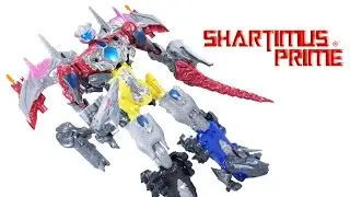 Power Rangers 2017 Megazord and T Rex Battlezord Movie Toy Review