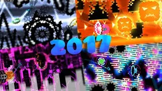 Top 10 Hardest Geometry Dash Levels in 2017