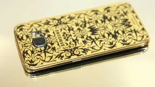 Gold Samsung S6 Edge Scripto Goldgenie video
