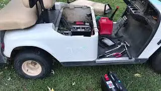 how to wire a 36 volt golf cart with 3 12 volt batteries