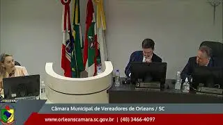 Sessão Ordinária 08/09/2025 - Câmara de Vereadores de Orleans