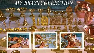 My pooja brass and copper collection 🔔🤍✨ || brass collection || || Pooja brass collection||