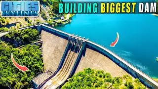 I Build Biggest DAM in Our CITY | Cities Skylines Hindi Gameplay