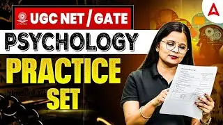 UGC NET / GATE Psychology | UGC NET/GATE Practice Set 2026 By Anjali Mam