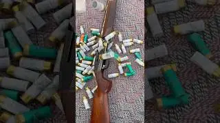 MY BAIKAL MP 155 RELOADING WITH LOTS OF CARTRIDGES #fyp #foryou