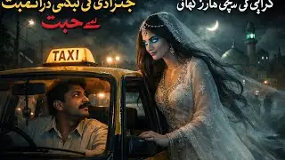 Jinnzadi Ki Taxi Driver Se Mohabbat | Karachi Ki Sachi Horror Kahani full AI story