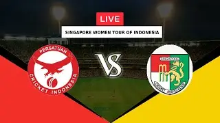🔴LIVE IDNW VS SINW | 5th T20I | SINGAPORE WOMEN TOUR OF INDONESIA 2022 | INDONESIA V SINGAPORE WOMEN