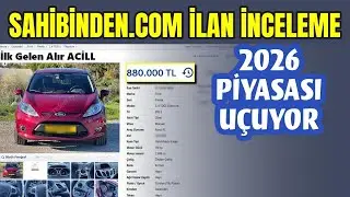 🔴 Canlı Yayın: 2. Elde 2026 ZAMLARI | Sahibinden İlan İnceleme - 1 Ocak 2026