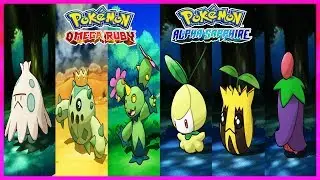 Pokemon OmegaRuby & AlphaSapphire - Shroomish,Cacnea,Maractus,Petilil,Sunkern & Cherrim Locations