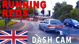 UK dashcam running red lights driving videos