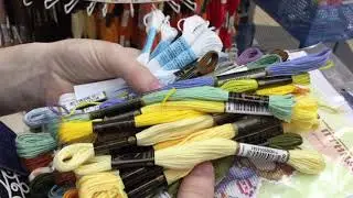 Моя вышивальная неделя. 8 - 14 ноября (Cut Thru' Magic School от Bothy Threads)