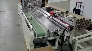 Fully automatic paper core cutting machine