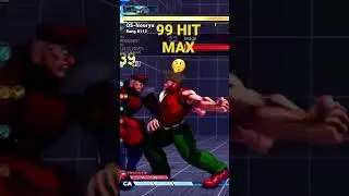 OS-NOURYU (Guile) 99 hit Maximum #shorts #streetfighter #streetfighterv #sfv #shortvideo #gaming