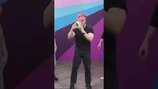 Make a man's day, put a Slinky on his forehead