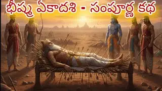 భీష్మ ఏకాదశి కథ | Bhishma Ekadashi Story in Telugu 🙏 | భీష్మ ఏకాదశి మహిమ |భీష్మ పితామహుని మోక్షం | 
