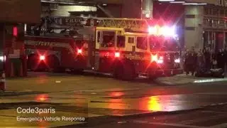 FDNY Engine 54 + Ladder 4 + Battalion 9 Full House Response