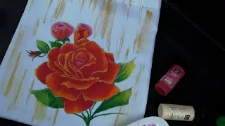 роспись шоппера, как расписать шоппер, рисуем, краски по ткани, роспись, кастом