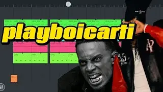 🔥 Playboi Carti Type Beat Tutorial + Full Beat Breakdown (Final Song at the End)