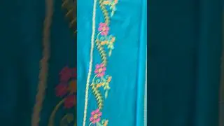 Suit work.   #embroidery #fashion
