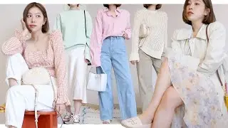 (eng) 봄에 함께 입고 싶은 🌼Spring Outfit Ideas! (ft.꾸안꾸) | dear.jerry
