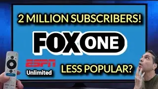 WOW! Fox One Subscribers Numbers Better Than ESPN⁉️