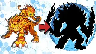 LYNXMON Shinka! SOLARLYNXMON Evolution Line!