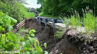 Highway 13 Closed Due to Slope Failure in Mendota Heights
