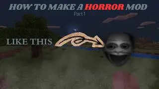 How To Make A Minecraft Horror Mod Using MCreator!