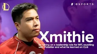 Xmithie on taking on a leadership role for IMT, reuniting with Pobelter and what he learned on CLG