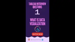 Beginner-friendly Tableau interview questions on data  #Tableau #technology #AnalyticalAnuj