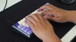 Mekanisk Fjell R5 Keyboard Typing Sounds | Yok Mint Holy Panda | EPBT Keycaps