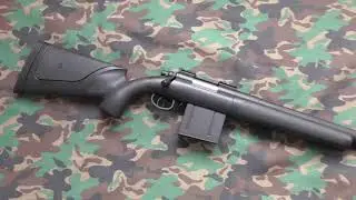 APS Hakkotsu APM40B ( M40A3 ) spring sniper rifle & chrono.
