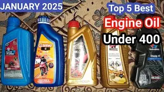 Top 5 Engine Oil For Bike | आपकी बाइक के लिए सबसे अच्छा इंजन ऑयल | Real Auto Santosh ||