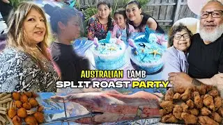CAMBODIA | Cambodian Australian Make BBQ Lamb at Party