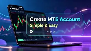 creation MT5 demo Account learn forex trading and market analysis