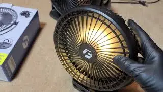 FRIZCOL 8 in Portable Clip On Fan Review, AN OUTSTANDING LITTLE FAN!