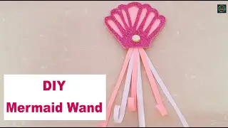DIY Mermaid Wand | DIY Shell Wand | DIY Sea Princess Wand | @CraftStack