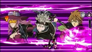 [4K 60FPS] ASTA ALL FORM VS USHIWAKAMARU IN JUMP FORCE MUGEN V7