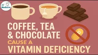 Strange Vitamin Deficiency Caused By Coffee & Tea