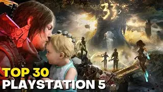 TOP 30 MELHORES JOGOS de PLAYSTATION 5 (2025)