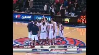 Bucknell Men's Basketball vs. Navy Game Highlights (Feb. 2, 2013)