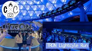 WE RODE TRON LIGHTCYCLE RUN - POV at night