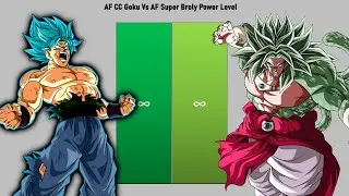 AF CC Goku Vs AF Super Broly Power Level