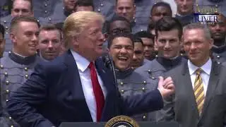 President Donald J. Trump US Military Academy Football Team