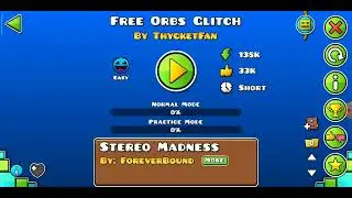 Прохождение уровней Free Orbs Glitch, The Tower.