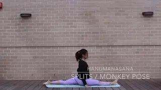 Yoga Flow to Splits (Hanumanasana | Monkey Pose)